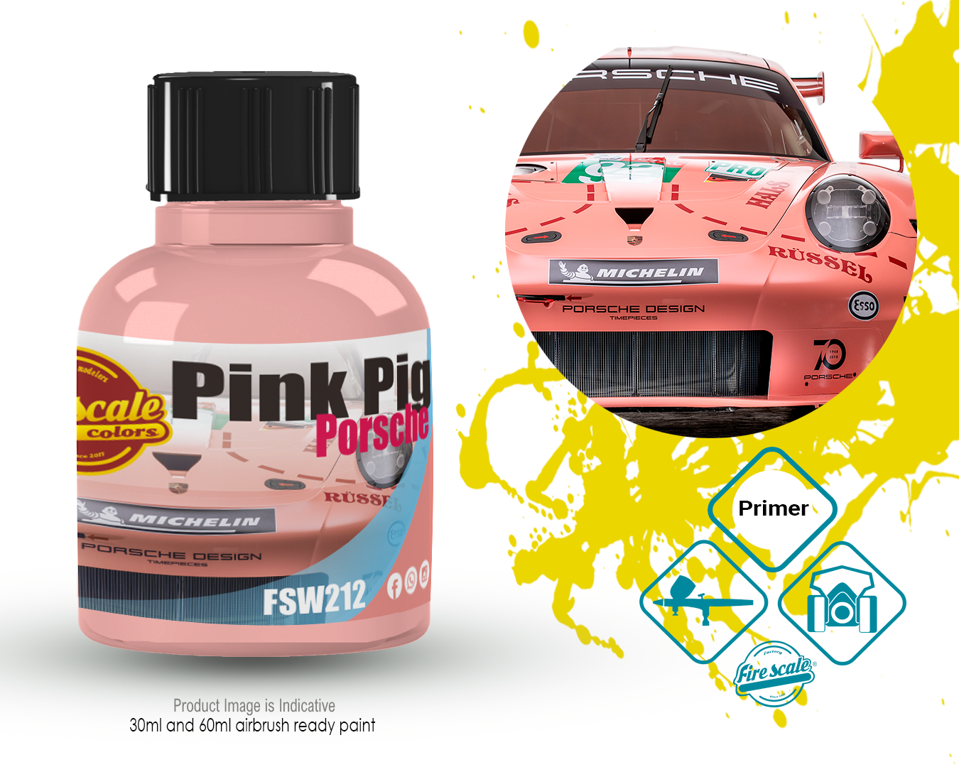 Pink Pig Porsche