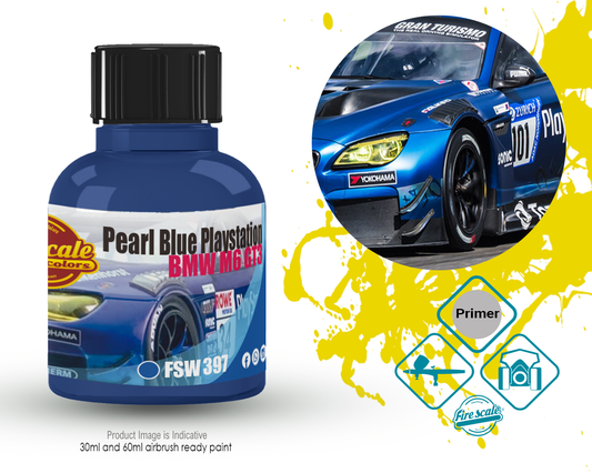 Pearl Blue Playstation Bmw M6 GT3