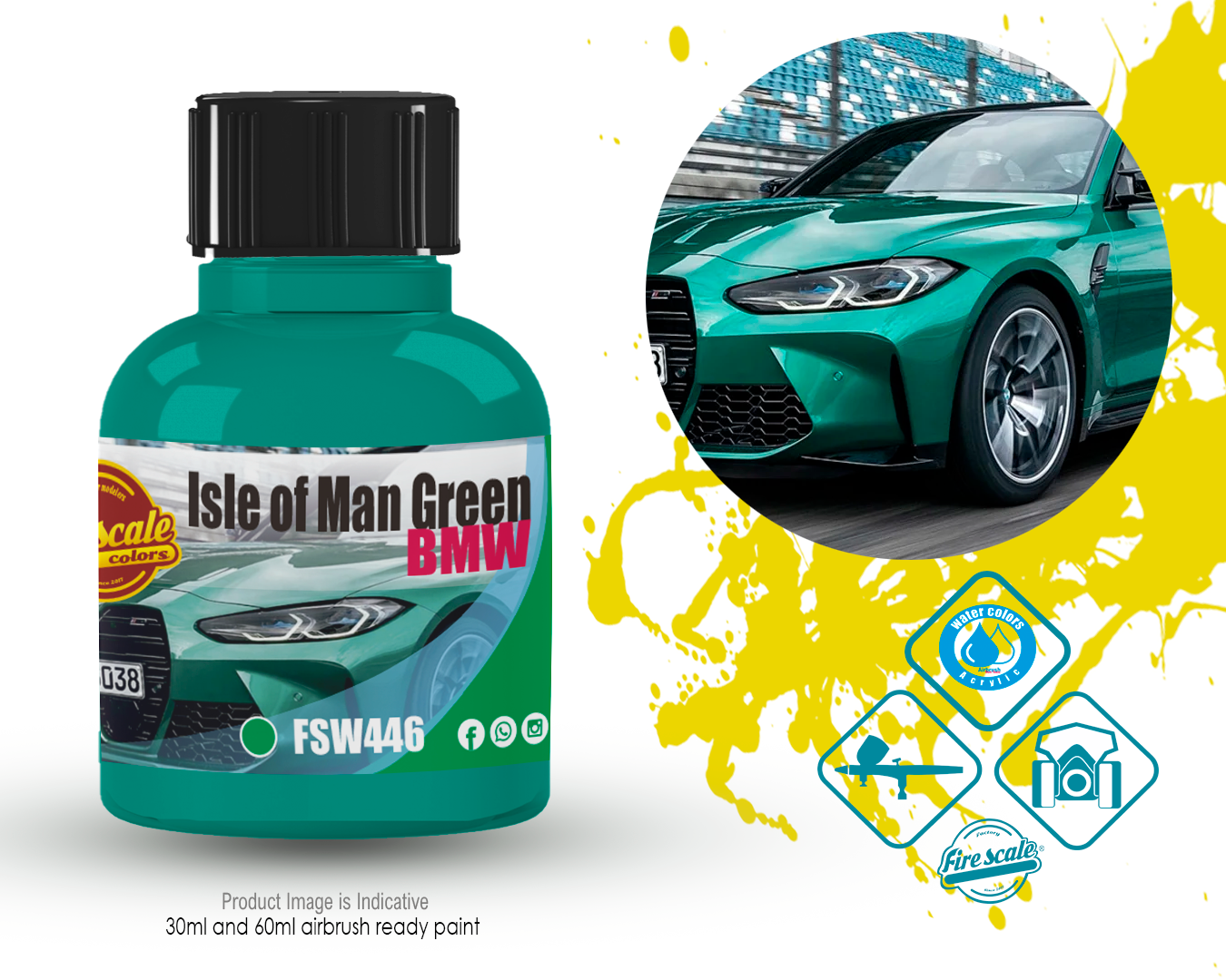 Isle of Man Green BMW