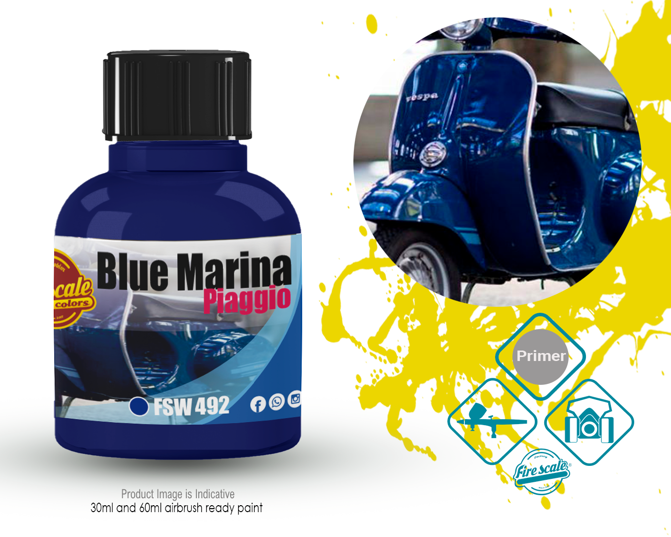 Blue Marina Piaggio