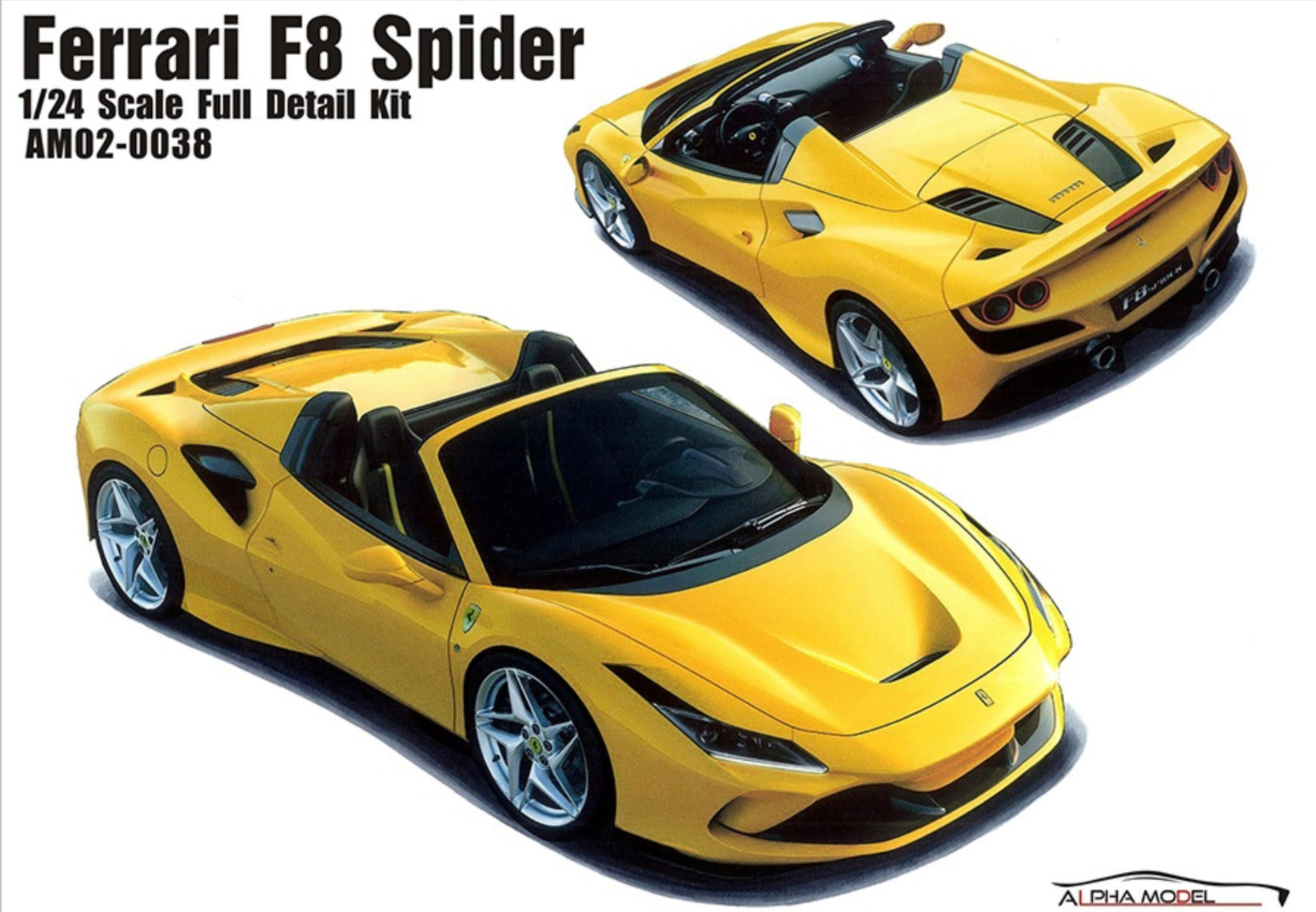 FERRARI F8 SPIDER dmodelkits