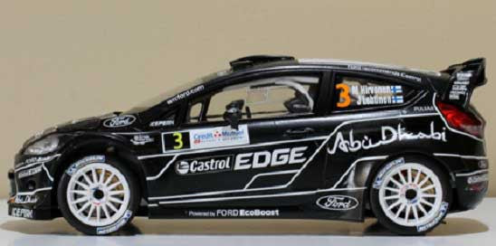DECALS FORD FIESTA RS WRC - RALLY ALSACE 2011 LATVALA