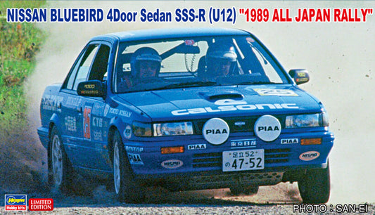 NISSAN BLUEBIRD BERLINE 4 PORTES SSS-R - ALL JAPAN RALLY 1989 