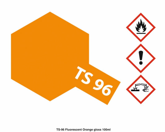 TS-96 ORANGE FLUORESCENT BRILLANT - SPRAY 100ML