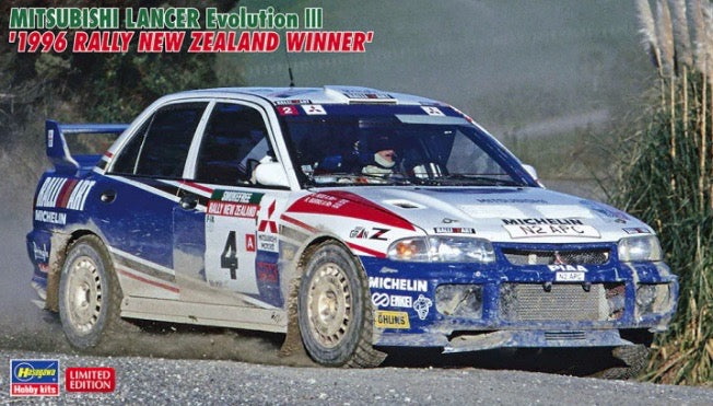 MITSUBISHI LANCER EVO III - ROTHMANS - RALLY NOVA ZELÂNDIA 1996