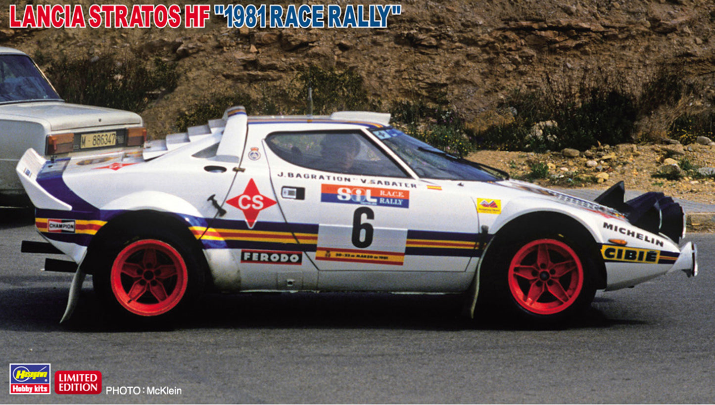 LANCIA STRATOS HF - ROTHMANS - RACE RALLY 1981