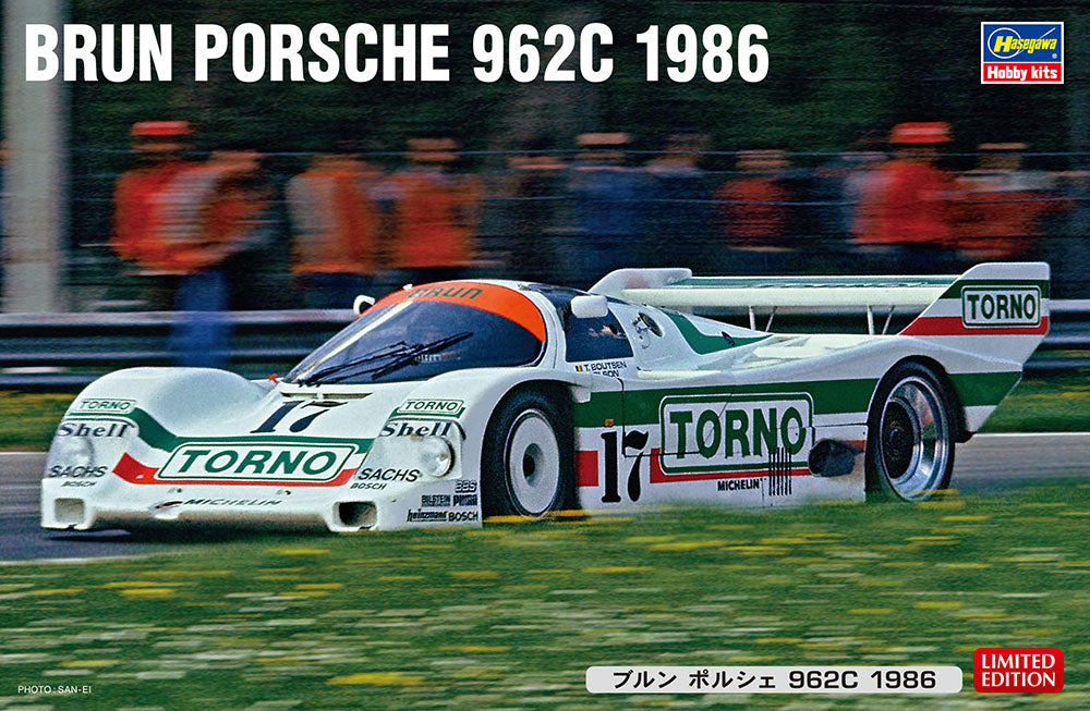 PORSCHE 962C BRUN 1986