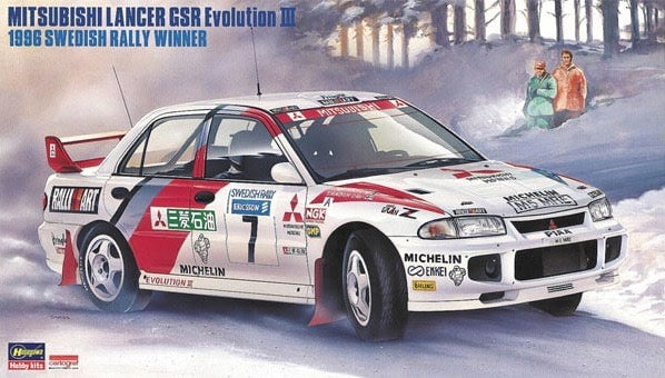 MITSUBISHI LANCER GSR EVO III - RALLYE DE SUÈDE 1996