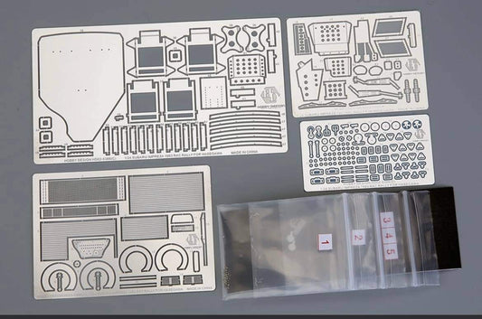 ENSEMBLE DE DETAIL SUBARU IMPREZA RALLY RAC 1993