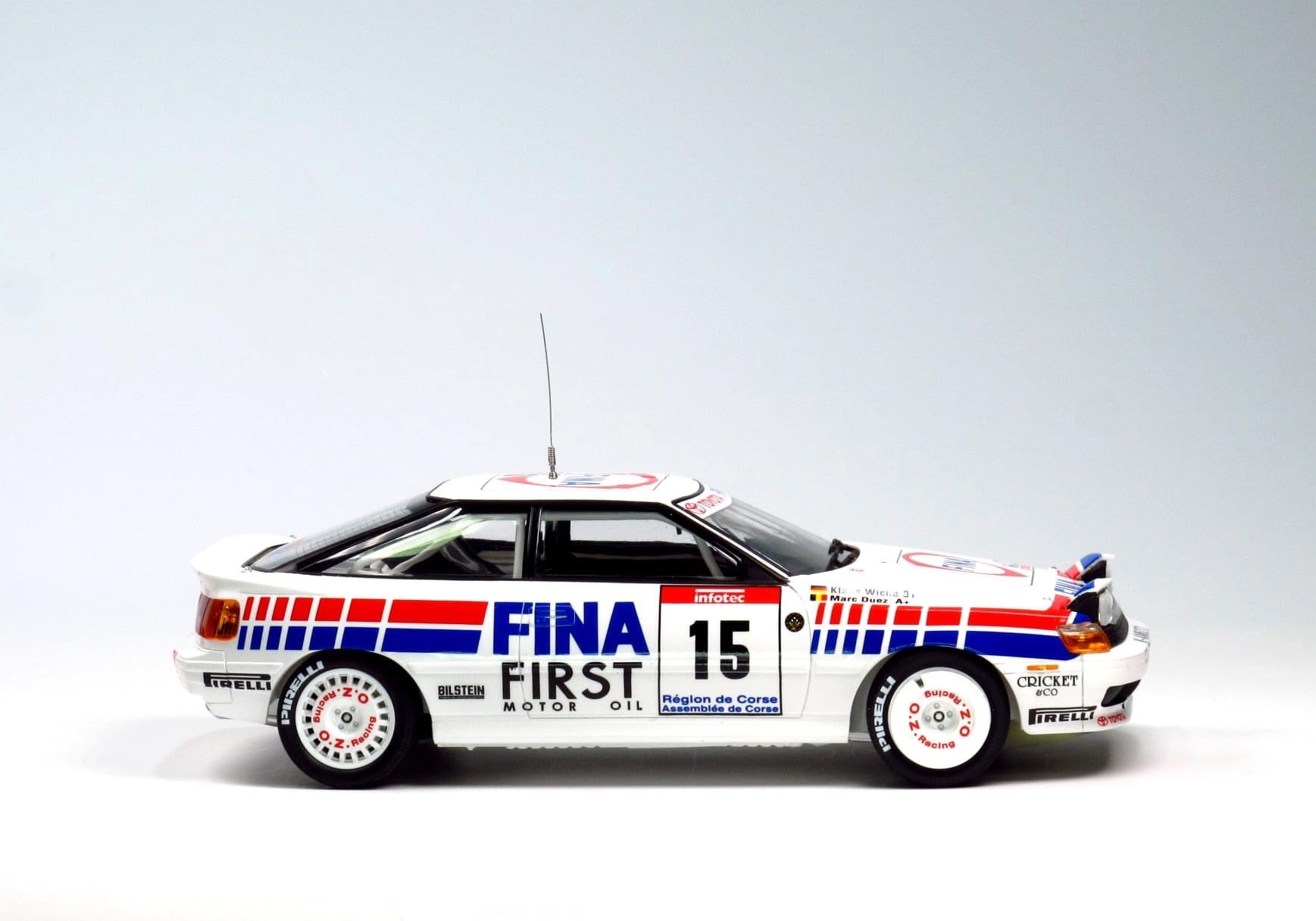 Otto Kyosho Toyota Celica Gt-Four St165 Tour De Cors 1991 1/18 Minicar Otto Kyosho Toyota Celica Gt-Four St165 Tour De Cors 1991 1/18 Minicar