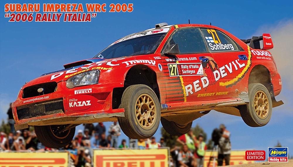 SUBARU IMPREZA WRC 2005 - RED DEVIL - RALLY ITALIA 2006