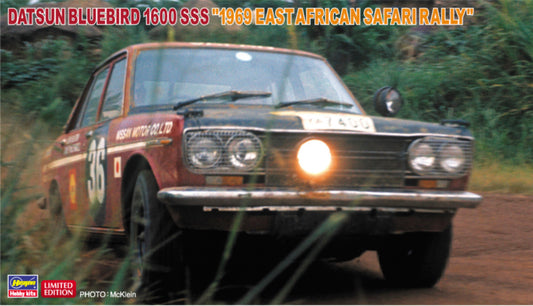 DATSUN BLUEBIRD 1600 SSS - RALLYE SAFARI D'AFRIQUE DE L'EST 1969