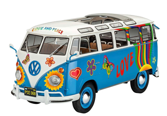 VOLKSWAGEN T1 SAMBA BUS FLOWER POWER