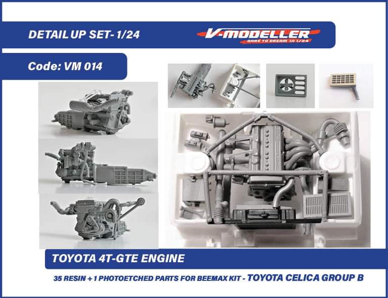 MOTOR DE CONFIGURAÇÃO DETALHADA - TOYOTA 4T-GTE