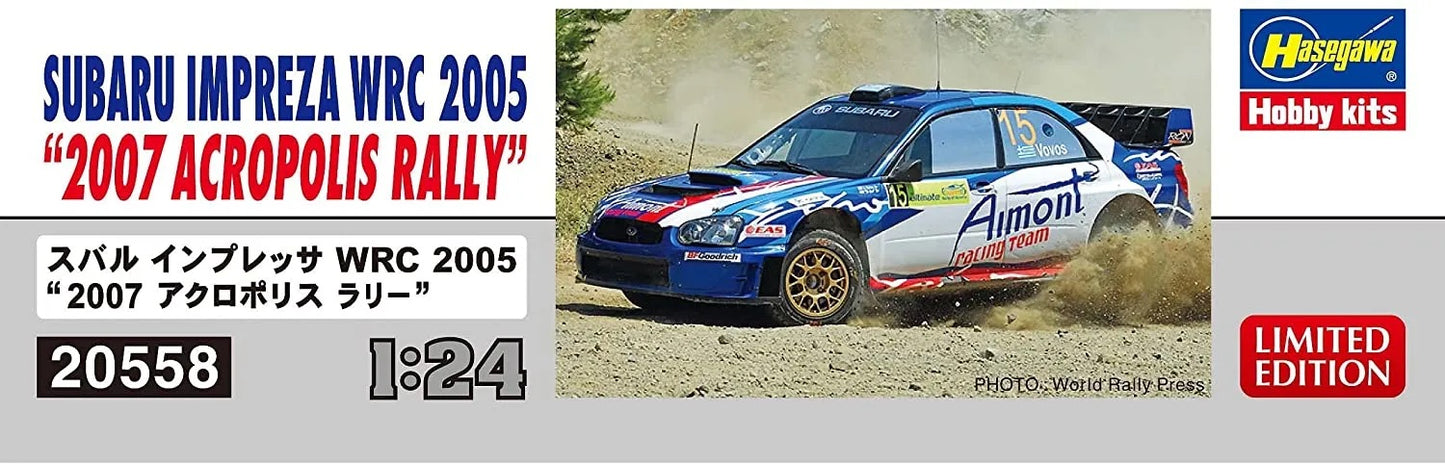 SUBARU IMPREZA WRC 2005 - RALLYE ACROPOLE 2007