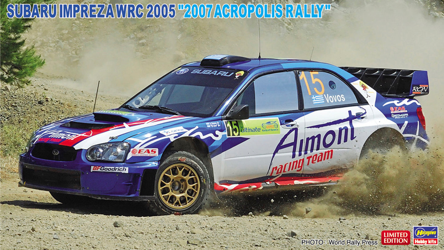 SUBARU IMPREZA WRC 2005 - RALLY ACROPOLIS 2007