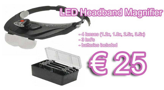 LED HEADBAND MAGNIFIER