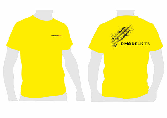 T-SHIRT D🔻MODELKITS - JAUNE