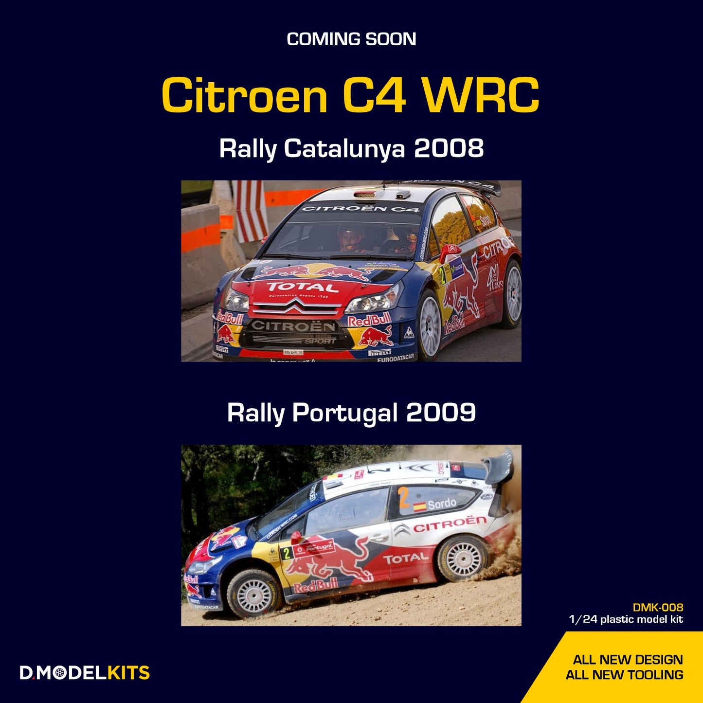 CITROEN C4 WRC - RALLY CATALUNYA 2008 & RALLY PORTUGAL 2009