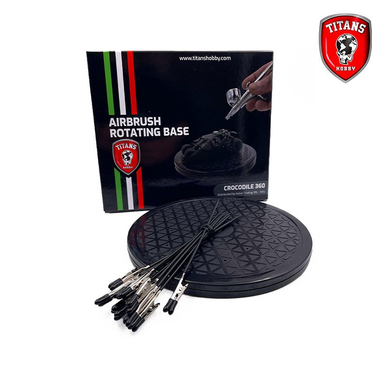 360 Painting Rig Crocodile 360 Paint Holder with 10 clips – DModelkits