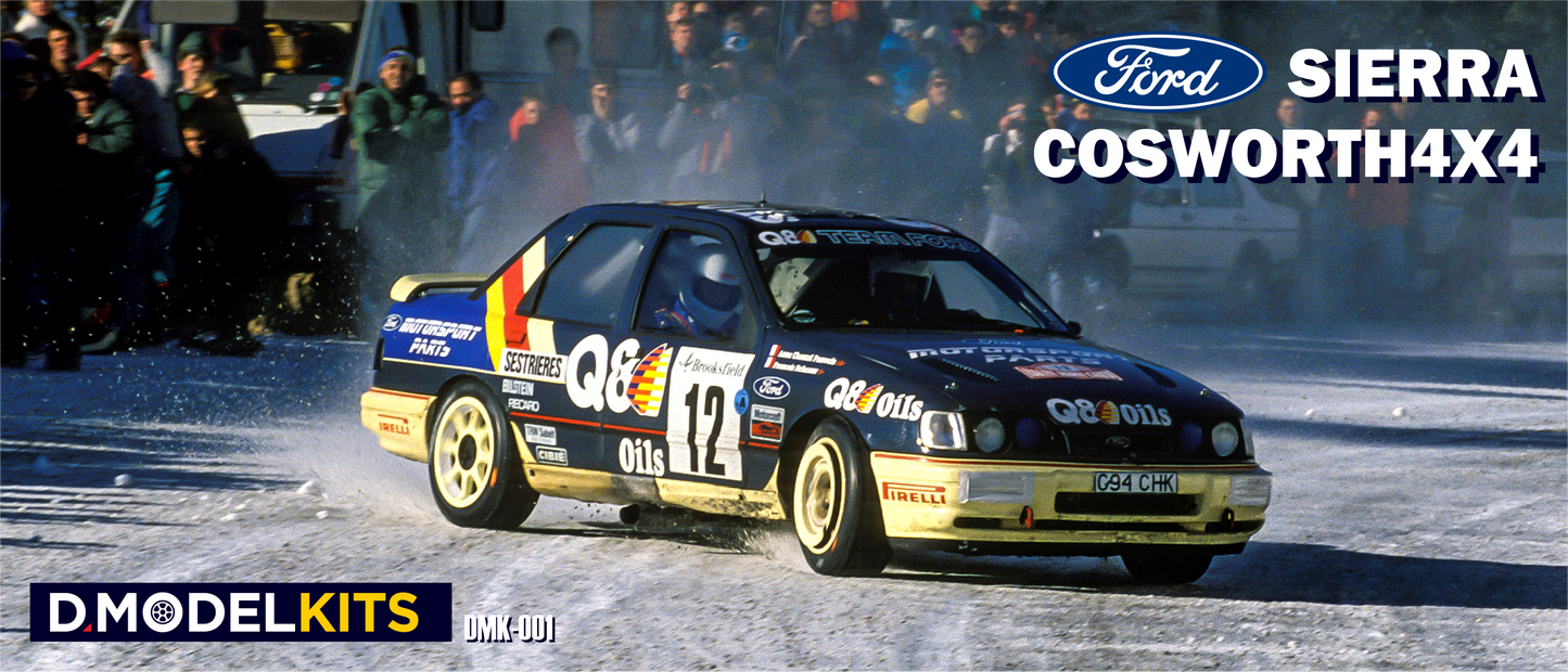 FORD SIERRA COSWORTH 4X4 - Rally Monte Carlo 1991