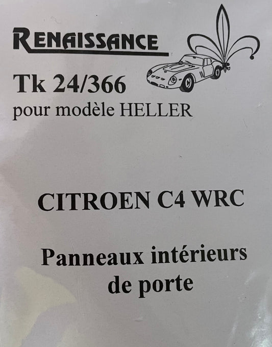 PORTES À PANNEAUX POUR CITROEN C4 WRC