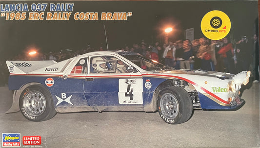Equipe Lancia 037 Rally Bendibérica patrocinada pela RACC - Rally Costa Brava 1985