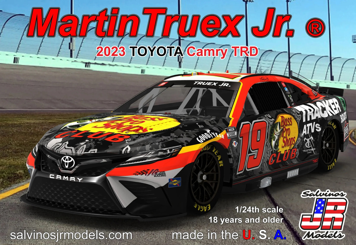 TOYOTA CAMRY TRD 2023 - MARTIN TRUEX JR. - NASCAR 2023