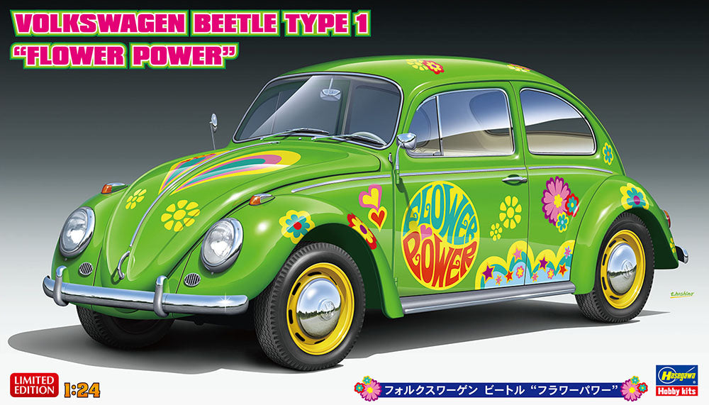 VOLKSWAGEN COCCINELLE TYPE 1 - FLOWER POWER