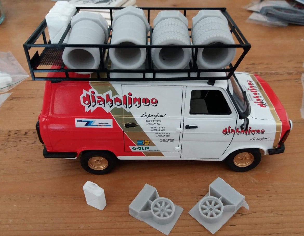 RALLY SERVICE VAN ROOF RACK