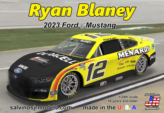 FORD MUSTANG 2023 - RYAN BLANEY - NASCAR 2023