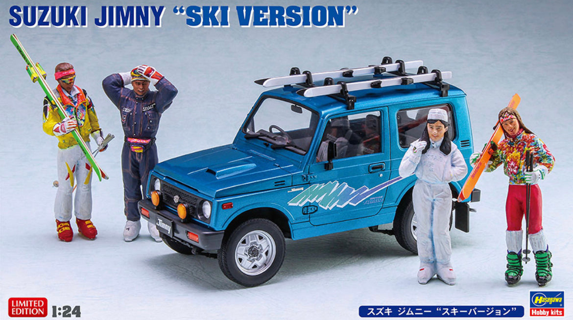 SUZUKI JIMMY - VERSION SKI avec figurines incluses 