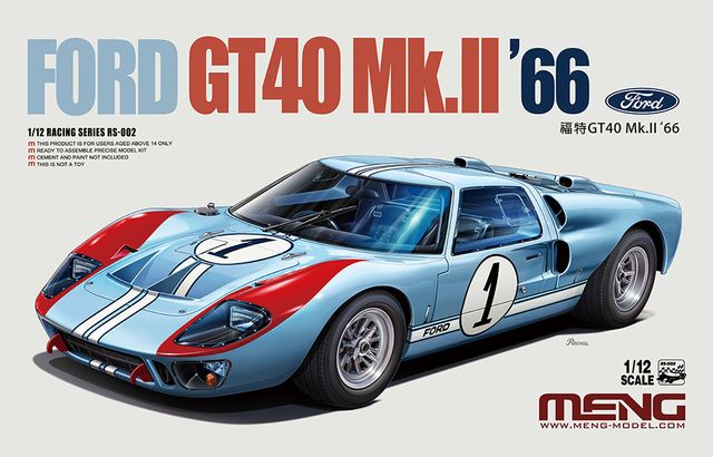 FORD GT40 MKII - 24 HOURS LE MANS 1966