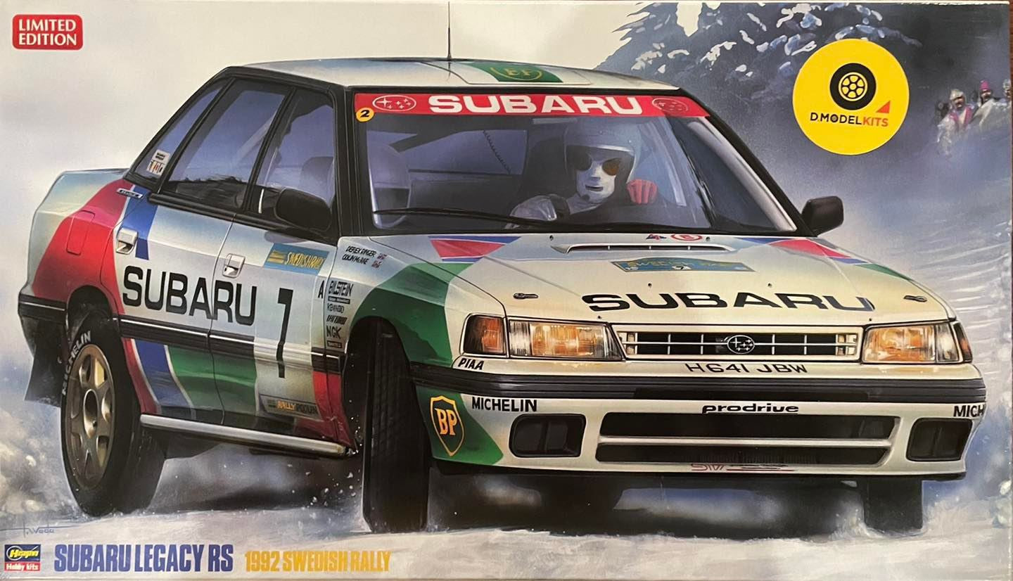 SUBARU LEGACY RS - RALLY SWEDEN 1992