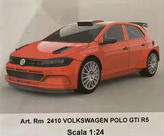 CARRO DE RALLY VOLKSWAGEN POLO GTi R5 - KIT MODELO