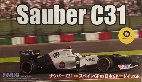 F1 SAUBER C31 - JAPAN/SPAIN/GERMANY GRAND PRIX – DModelkits