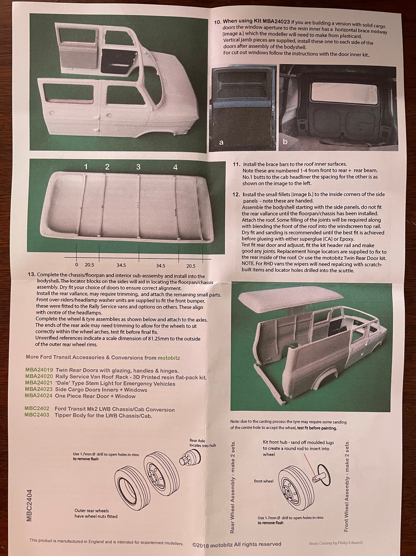 TRANSKIT FORD TRANSIT MK2 LWB VAN