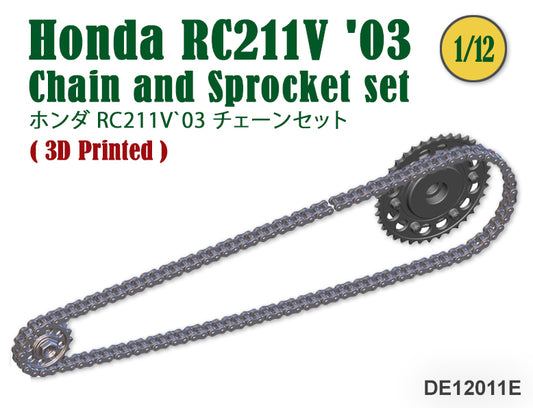 Chain & Sprocket set for RC211V '03  (Enthusiast version)