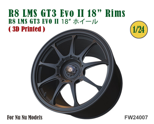18" rims for R8 LMS GT3 Evo II