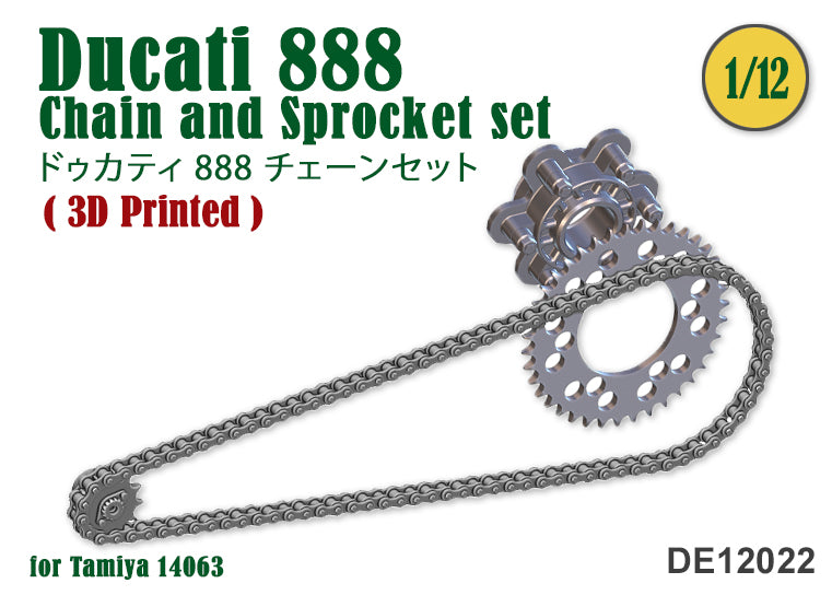 Chain and Sprocket set for Ducati 888