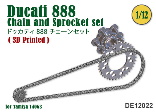 Chain and Sprocket set for Ducati 888