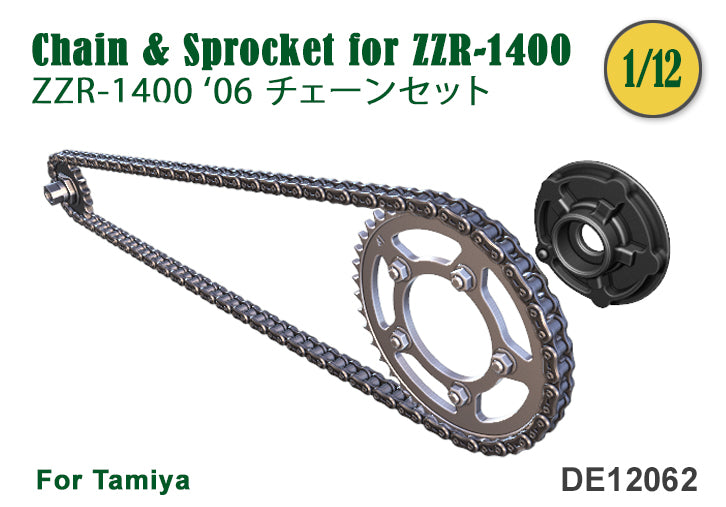 Chain & Sprocket set for ZZR1400 2006