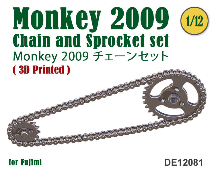 Monkey Camera Chain Monkey 2009 Chain & Sprocket set – DModelkits