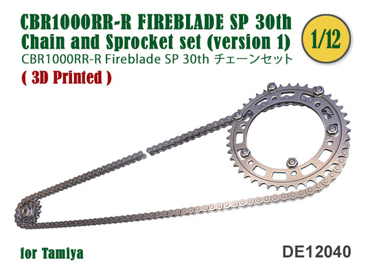 Chain & Sprocket set fo CBR1000RR-R FIREBLADE SP 30th Ed. (Ver. A)