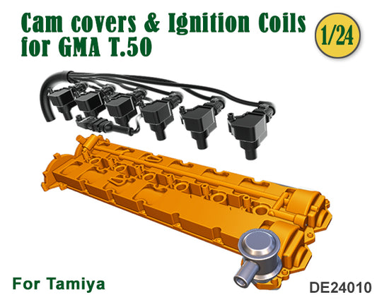 Cam covers and Ignition Coils for GMA T.50