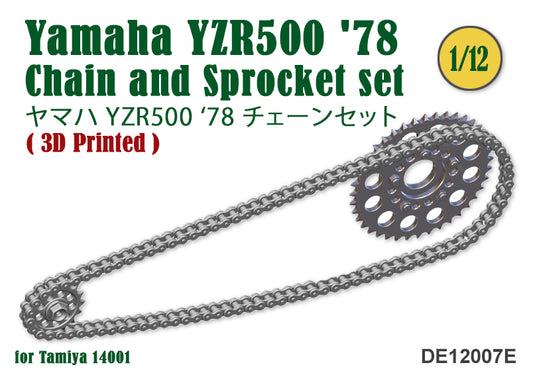 Chain & Sprocket set for YZR500 '78 (Enthusiast version)