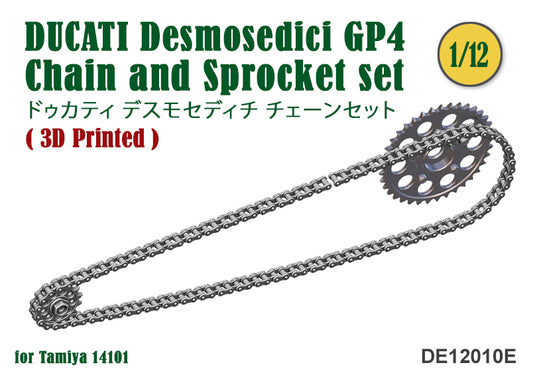 Chain & Sprocket set for Desmosedici GP4 (Enthusiast version)