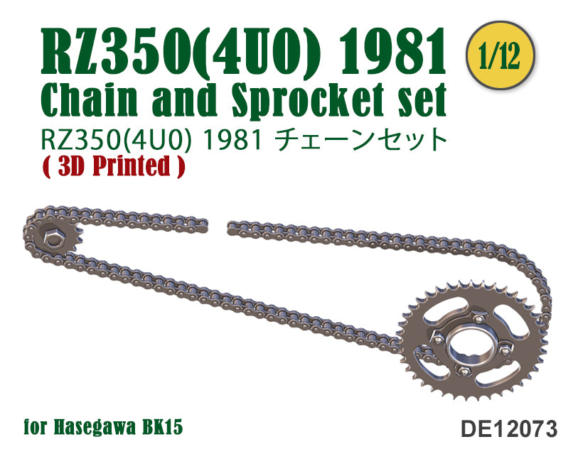 Chain & Sprocket set for Yamaha RZ350 (4U0) (1981)