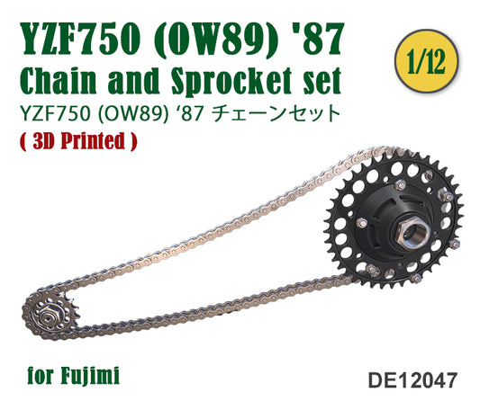 Chain & Sprocket set for YZR750 (OW89) '87