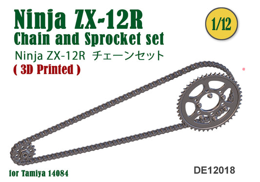 Chain & Sprocket set for Ninja ZX-12R